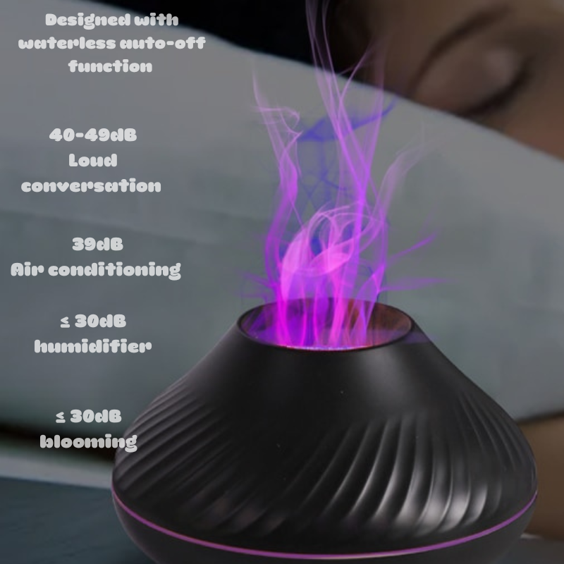Magic of Fire and Fog: Volcano Humidifier Diffuser - Lia's Room