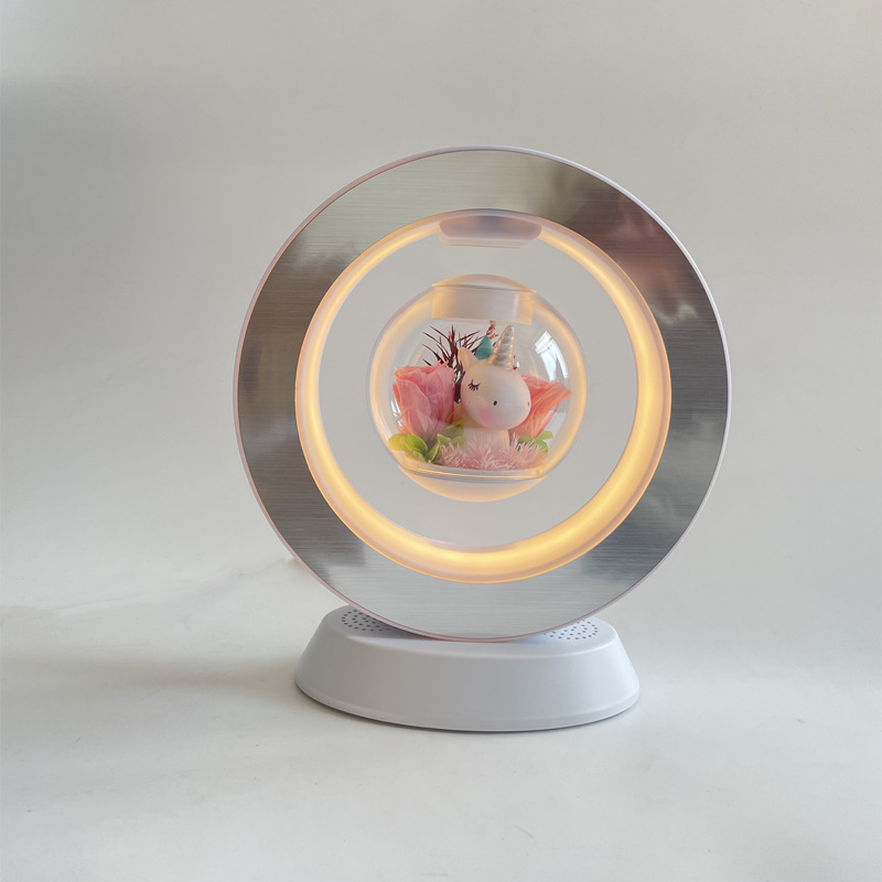 Heart Magnetic Levitation Lamp with Bluetooth & Stereo Light - Lia's Room