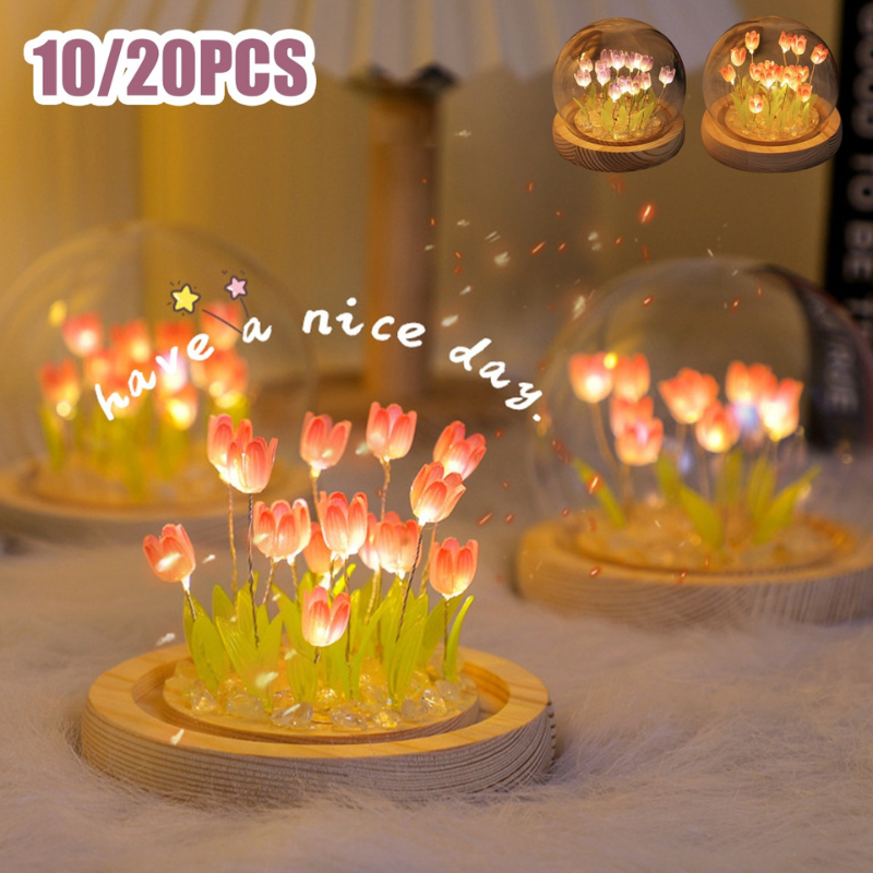 DIY Tulip Night Light - Lia's Room