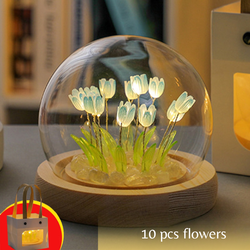 DIY Tulip Night Light - Lia's Room