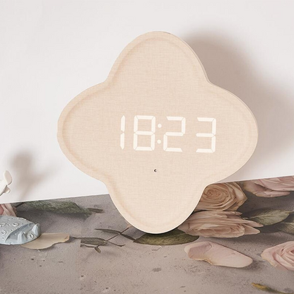 Solid Wood Digital Clock - Lia's Room