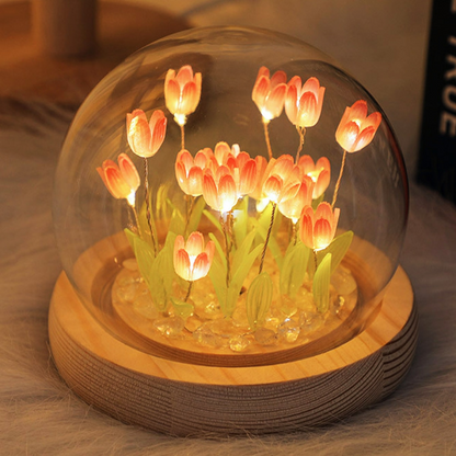 DIY Tulip Night Light - Lia's Room