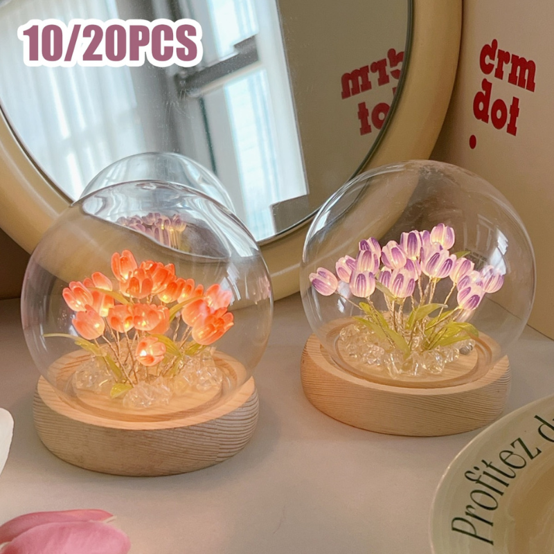 DIY Tulip Night Light - Lia's Room