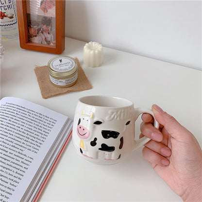 Cartoon Cow Mug - Lia's Room