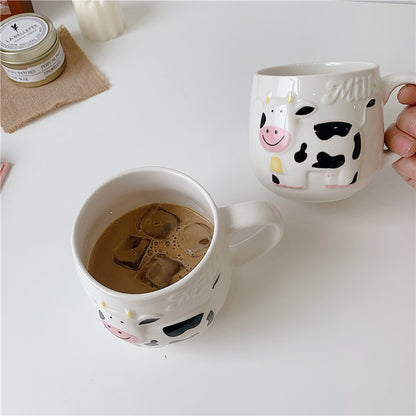 Cartoon Cow Mug - Lia's Room