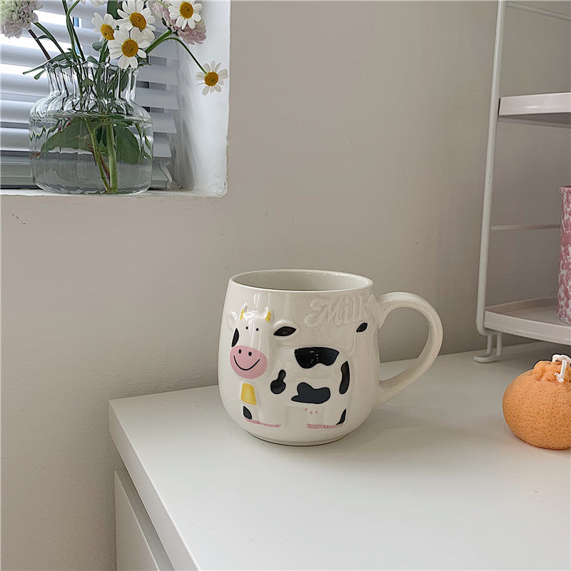 Cartoon Cow Mug - Lia's Room