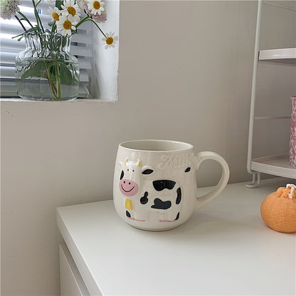 Cartoon Cow Mug - Lia's Room