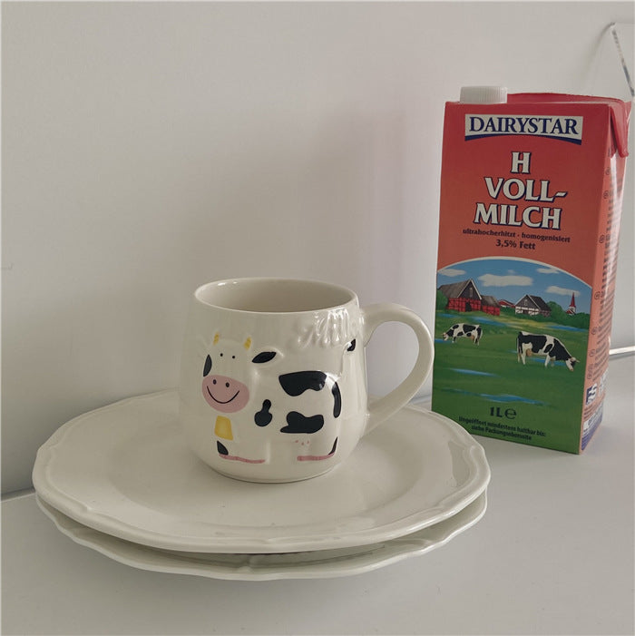 Cartoon Cow Mug - Lia's Room