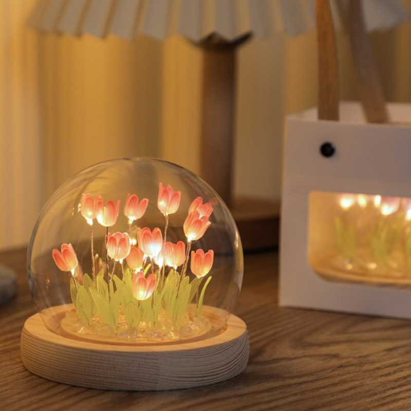 DIY Tulip Night Light - Lia's Room