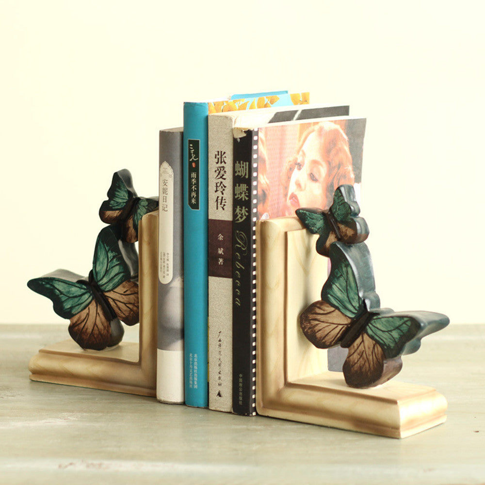 Butterfly Bookends