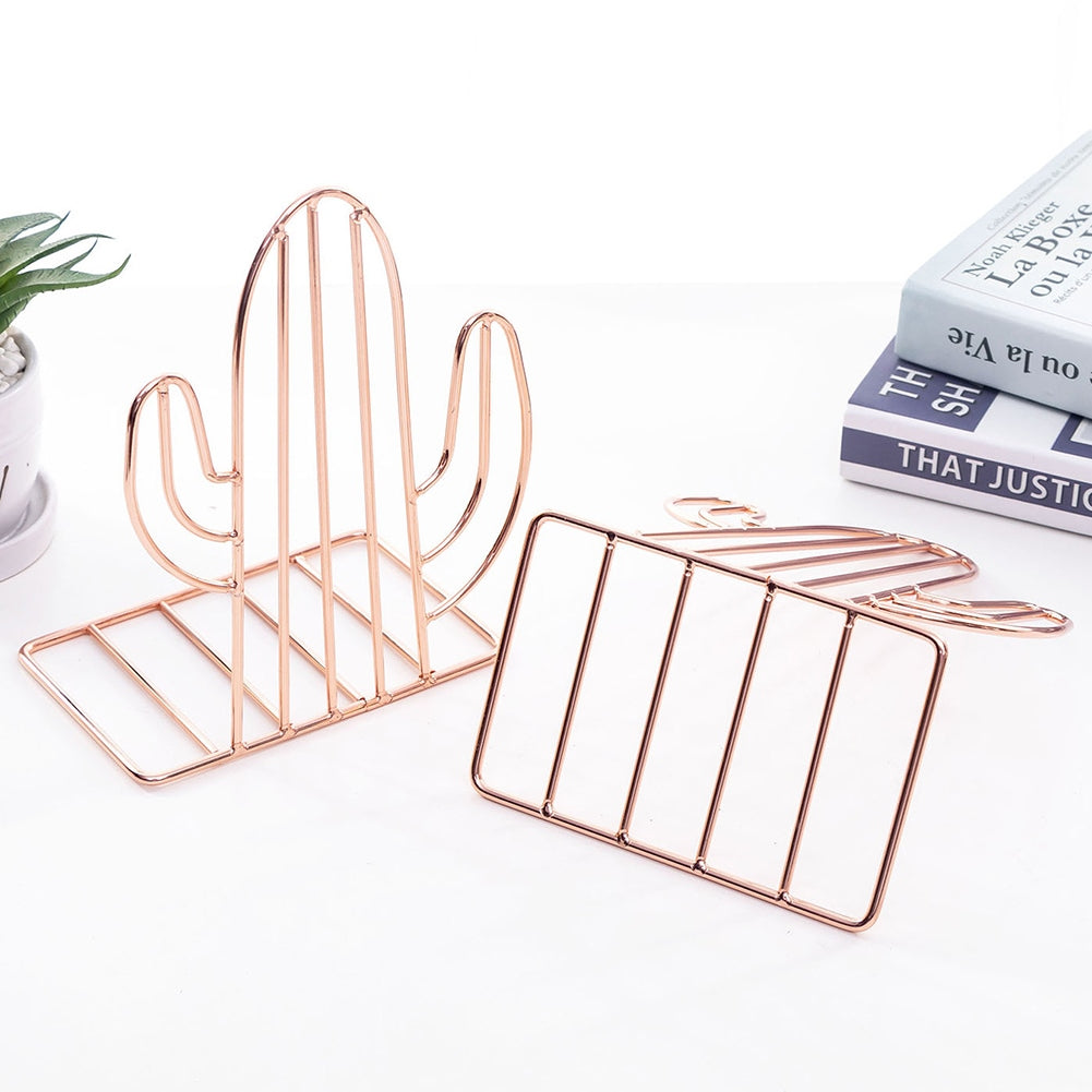 Style Cactus Metal Bookends - Lia's Room