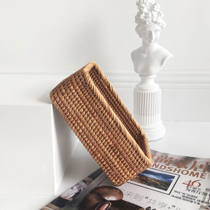 Handwoven Rattan Fruit Tray and Storage Box - Lia's Room