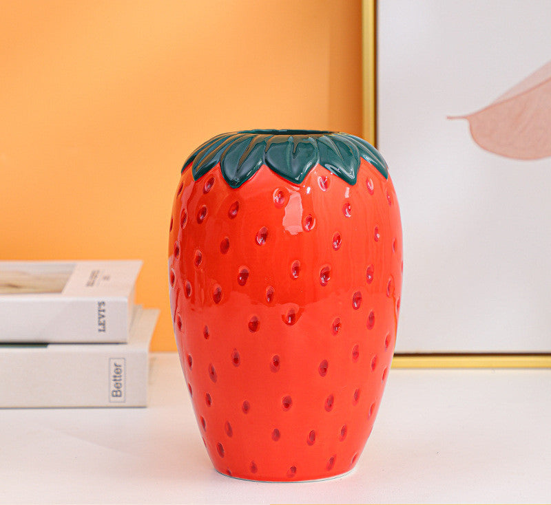 Strawberry Vase