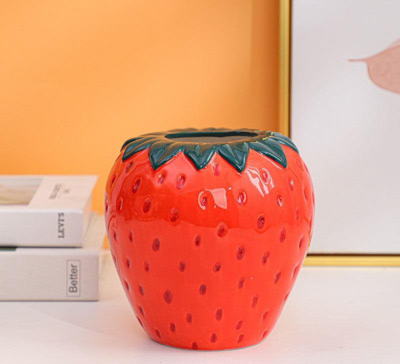 Strawberry Vase