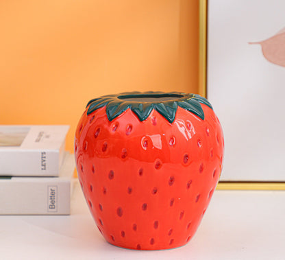 Strawberry Vase