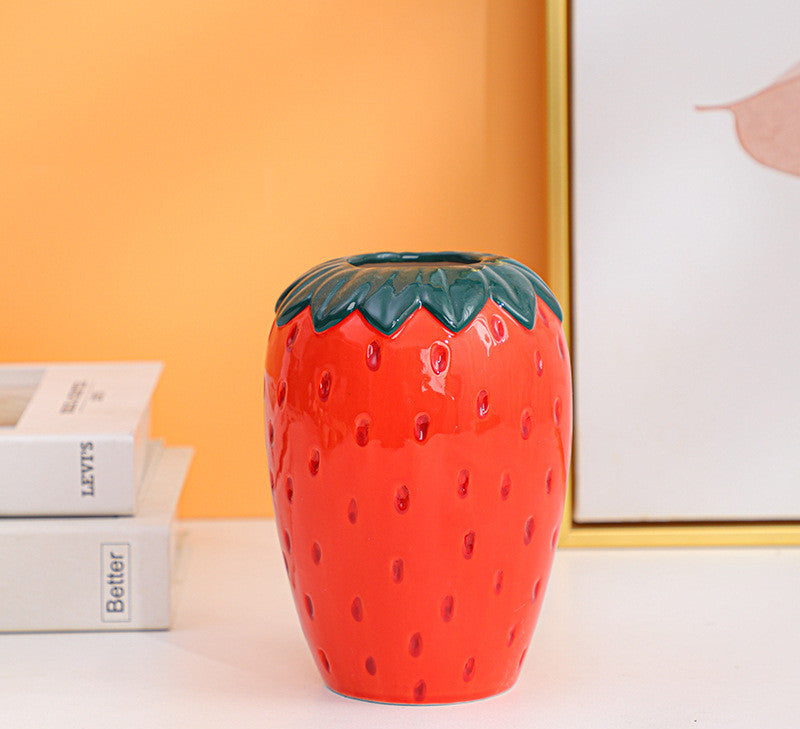 Strawberry Vase