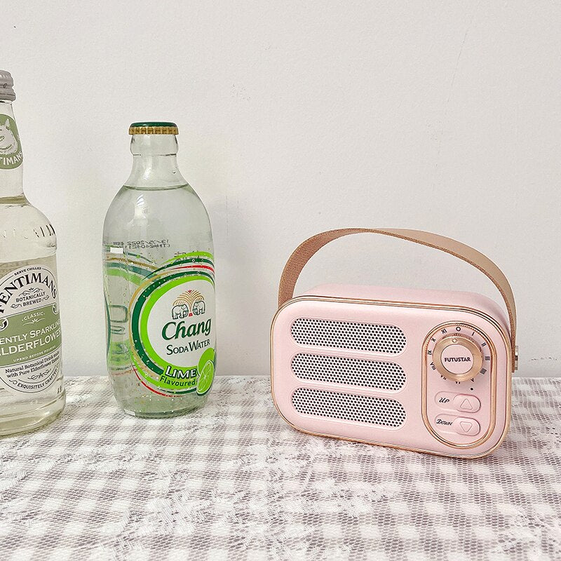 Retro Mini Bluetooth Speaker Radio - Lia's Room