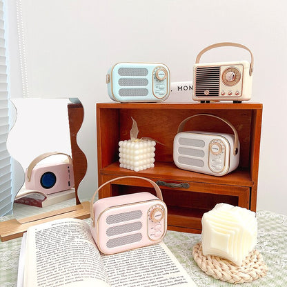 Retro Mini Bluetooth Speaker Radio - Lia's Room