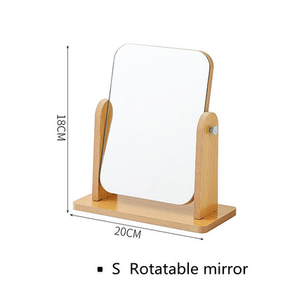 Wooden Vanity Mirror - Lia's Room