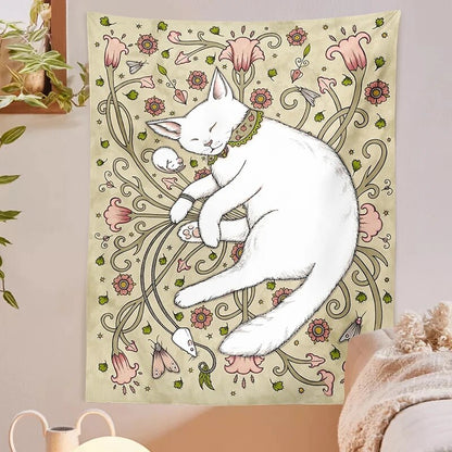 Cat Tapestry Wall Art - Lia's Room