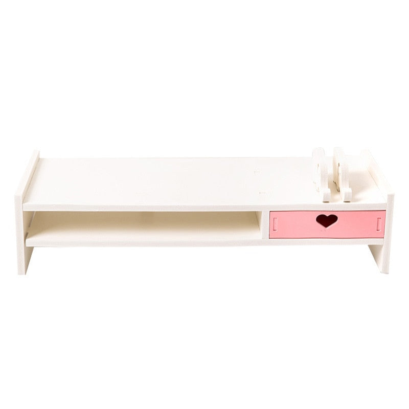 SweetKawaii Organization: Desk Organizer and Monitor Stand Combo - Lia's Room