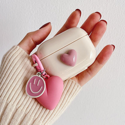 3D Heart Airpod Case - Lia's Room