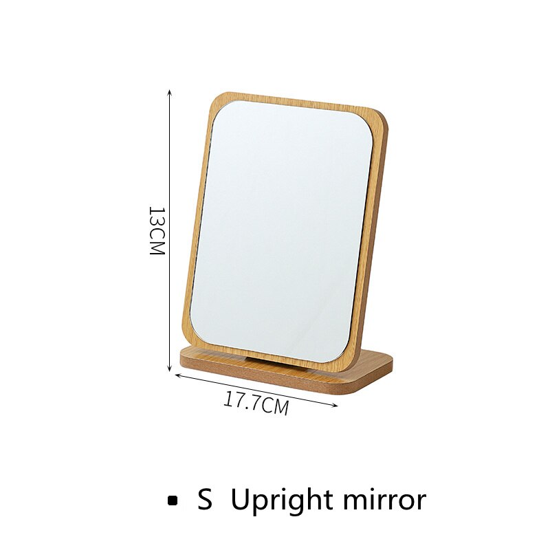 Wooden Vanity Mirror - Lia's Room