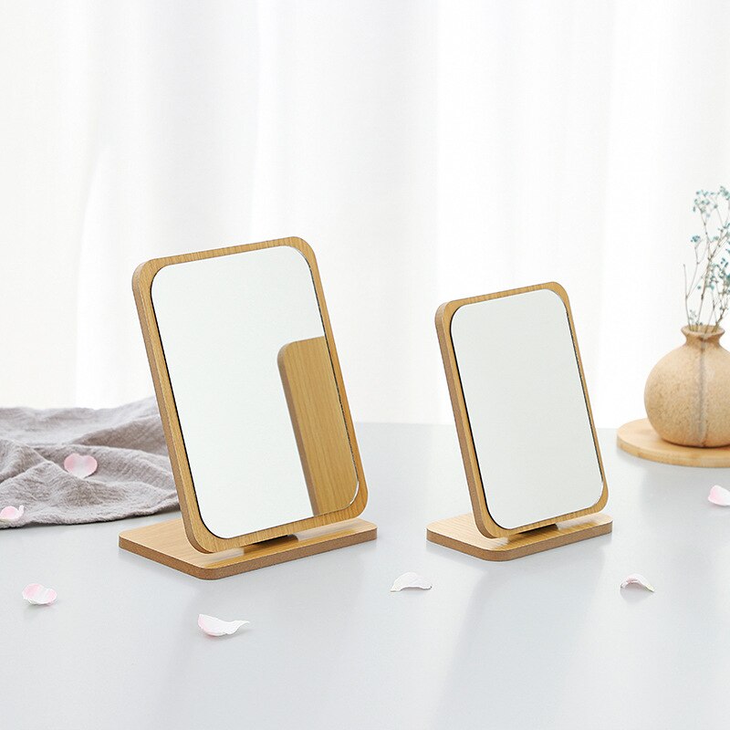 Wooden Vanity Mirror - Lia's Room