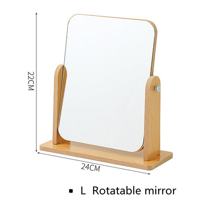 Wooden Vanity Mirror - Lia's Room