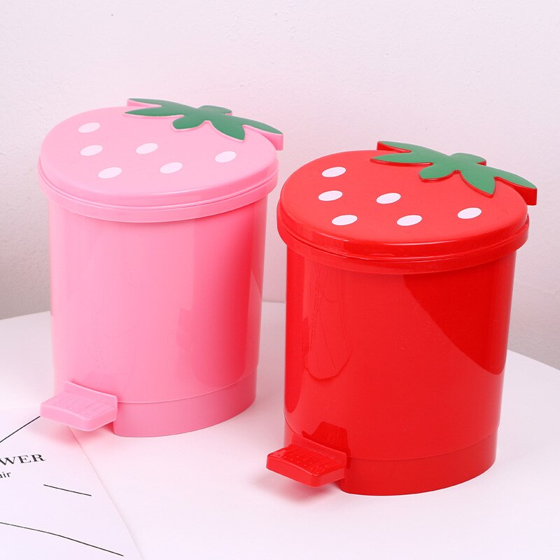 Strawberry Small Waste Basket - Lia's Room