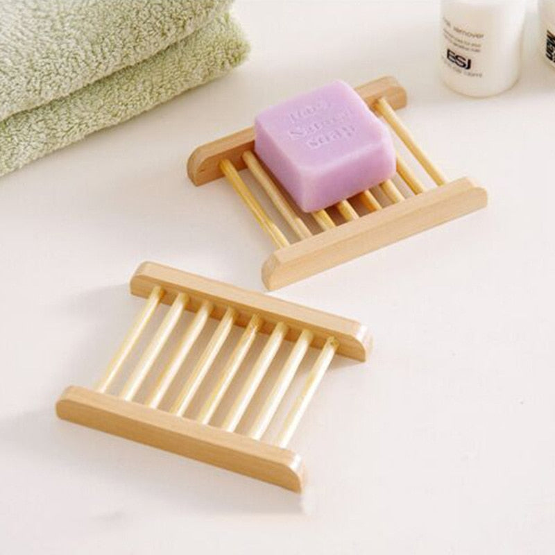 Natural Wood Soap Holder - Lia's Room