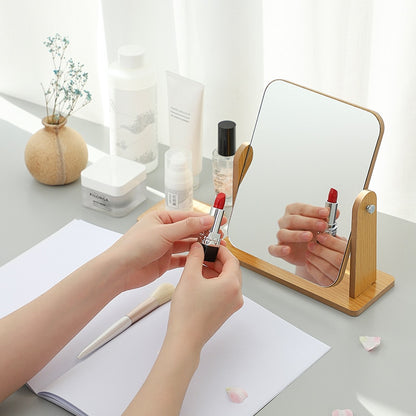 Wooden Vanity Mirror - Lia's Room