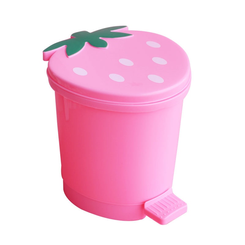 Strawberry Small Waste Basket - Lia's Room