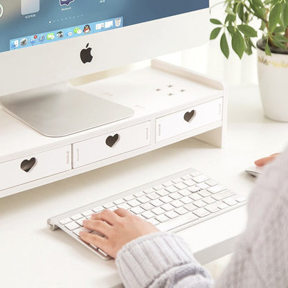 SweetKawaii Organization: Desk Organizer and Monitor Stand Combo - Lia's Room