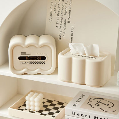 Creamy Decorative Tissue Box Cover - Lia's Room