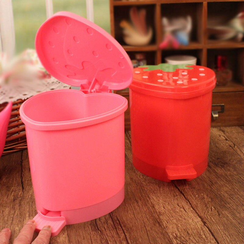 Strawberry Small Waste Basket - Lia's Room