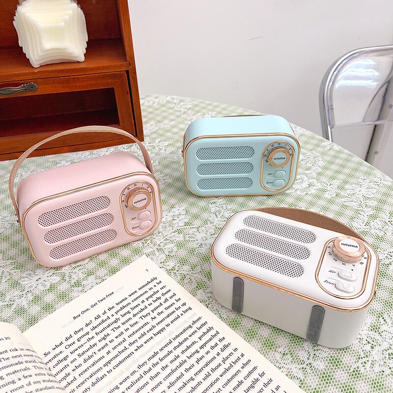 Retro Mini Bluetooth Speaker Radio - Lia's Room