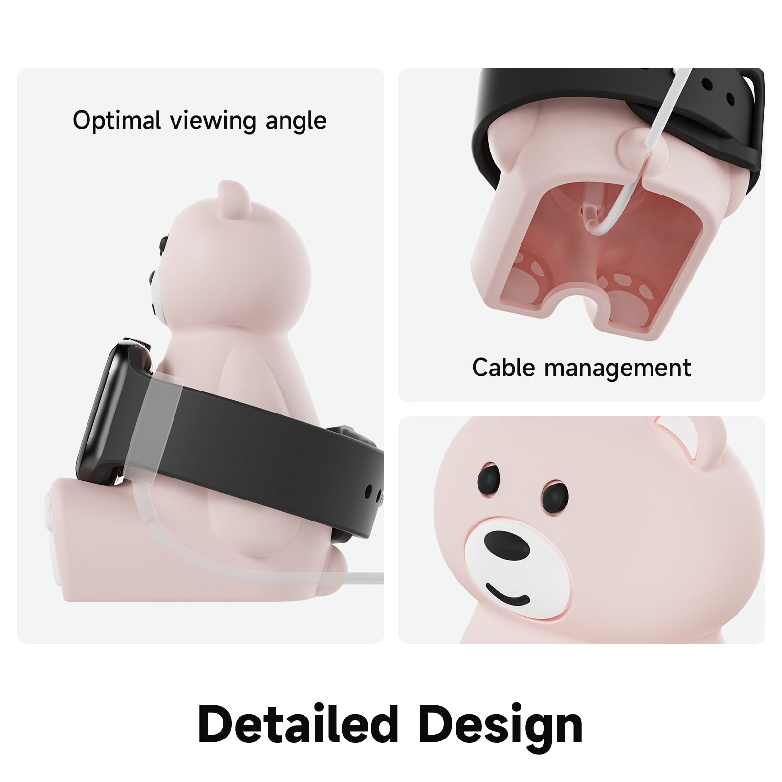 Bear Charging Station Stand - Lia's Room