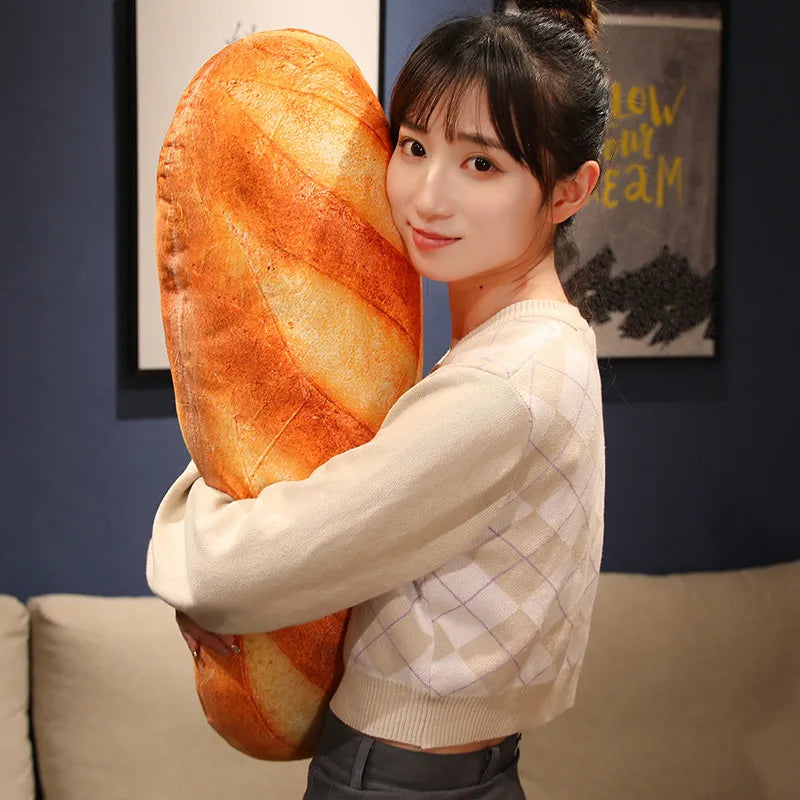 French Bread Pillow - Lia's Room