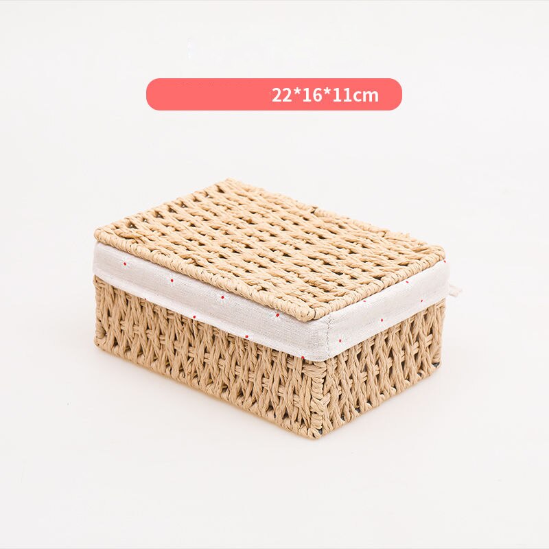 Rope Storage Basket - Beige, Gray, Brown - Lia's Room