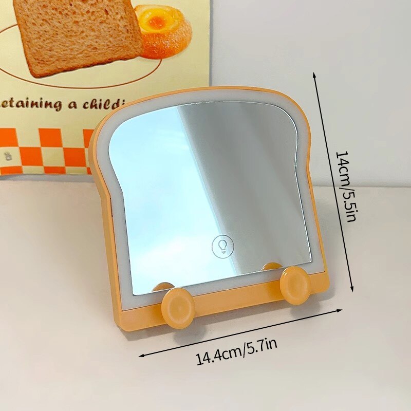 Toast Light Up Makeup Mirror - Lia's Room