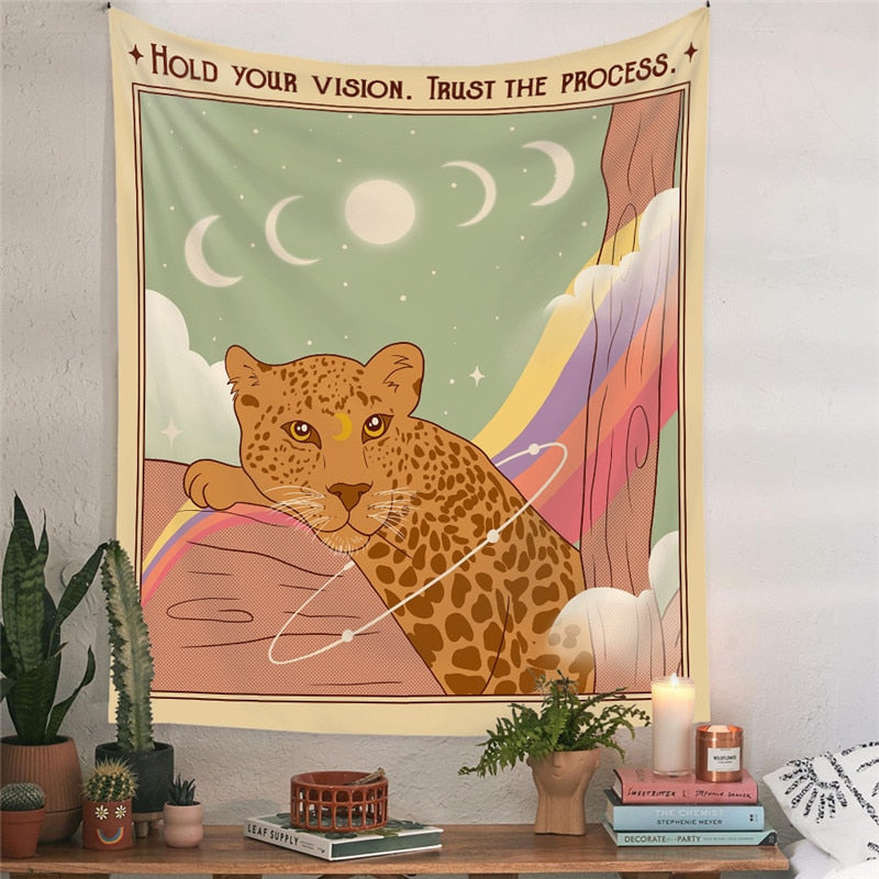 Sun Moon Tarot Tapestry Wall Hanging - Lia's Room