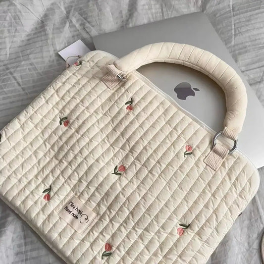 Flower Laptop Bag - Lia's Room