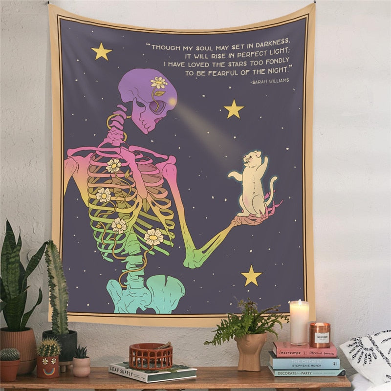 Sun Moon Tarot Tapestry Wall Hanging - Lia's Room