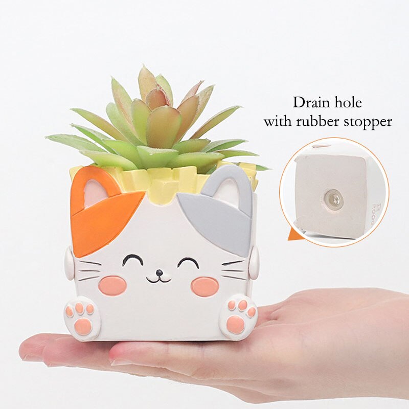 Puppy & Kitty Fast Food Planter - Lia's Room