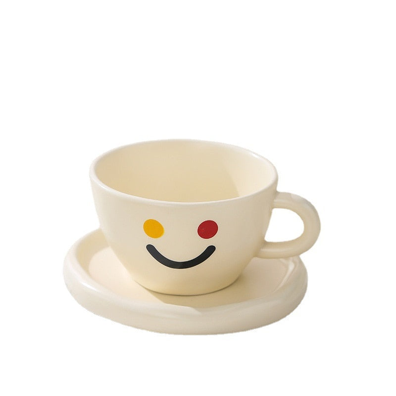 Smiley Face Coffee Cup - Lia's Room