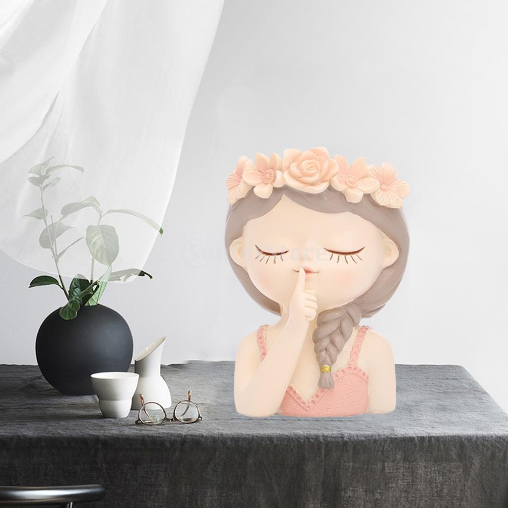 Fairy Girl Portrait Planter - Lia's Room