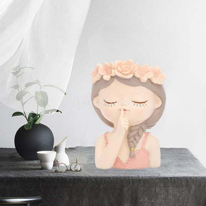 Fairy Girl Portrait Planter - Lia's Room