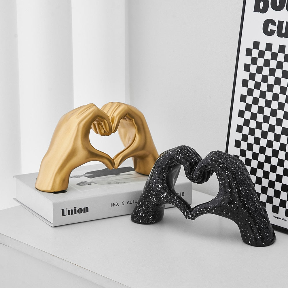 Heart Hand Figurine - Lia's Room