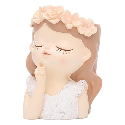 Fairy Girl Portrait Planter - Lia's Room